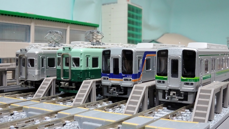 MicroAce 南海2000系 1次車・登場時 入線 - ビスタ模型鉄道