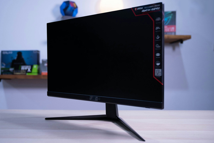 MSI、エントリークラスの23.8インチ IPSパネル 144Hzゲーミング