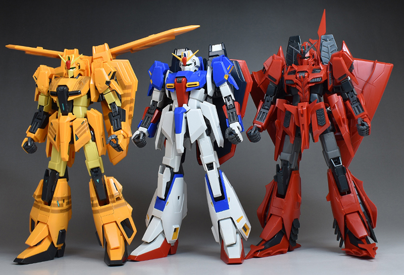 MG ゼータガンダム3号機P2型 レッド・ゼータ レビュー | ガンダム