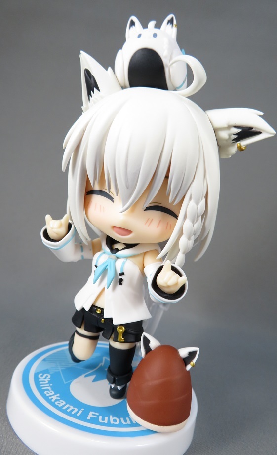 玩具レビュー ねんどろいど 白上フブキ - 金のおにぎり玩具箱