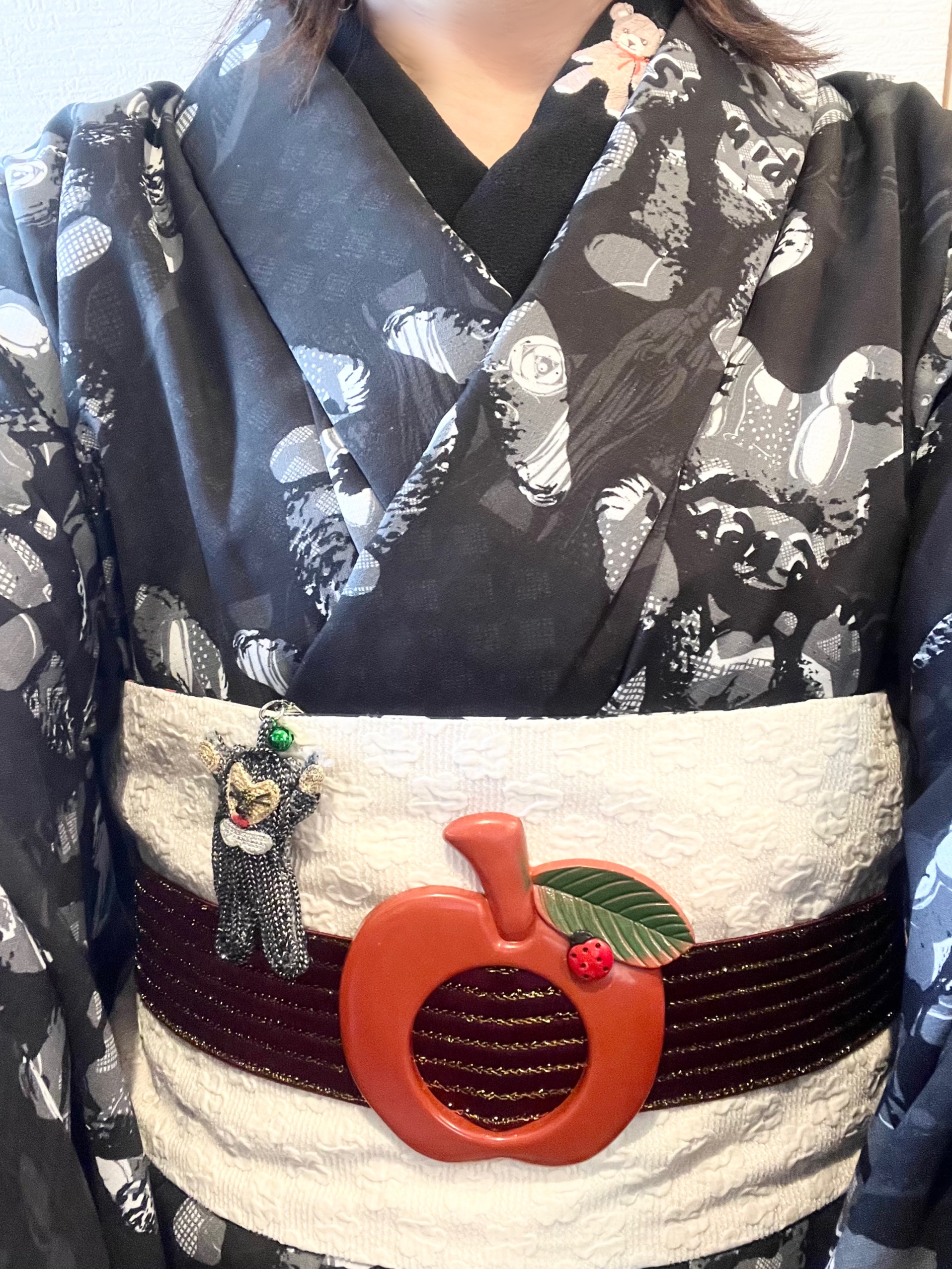 重宗玉緒セオαくまタンでマレーグマの誕生会へ | keitaうさぎの着物日記