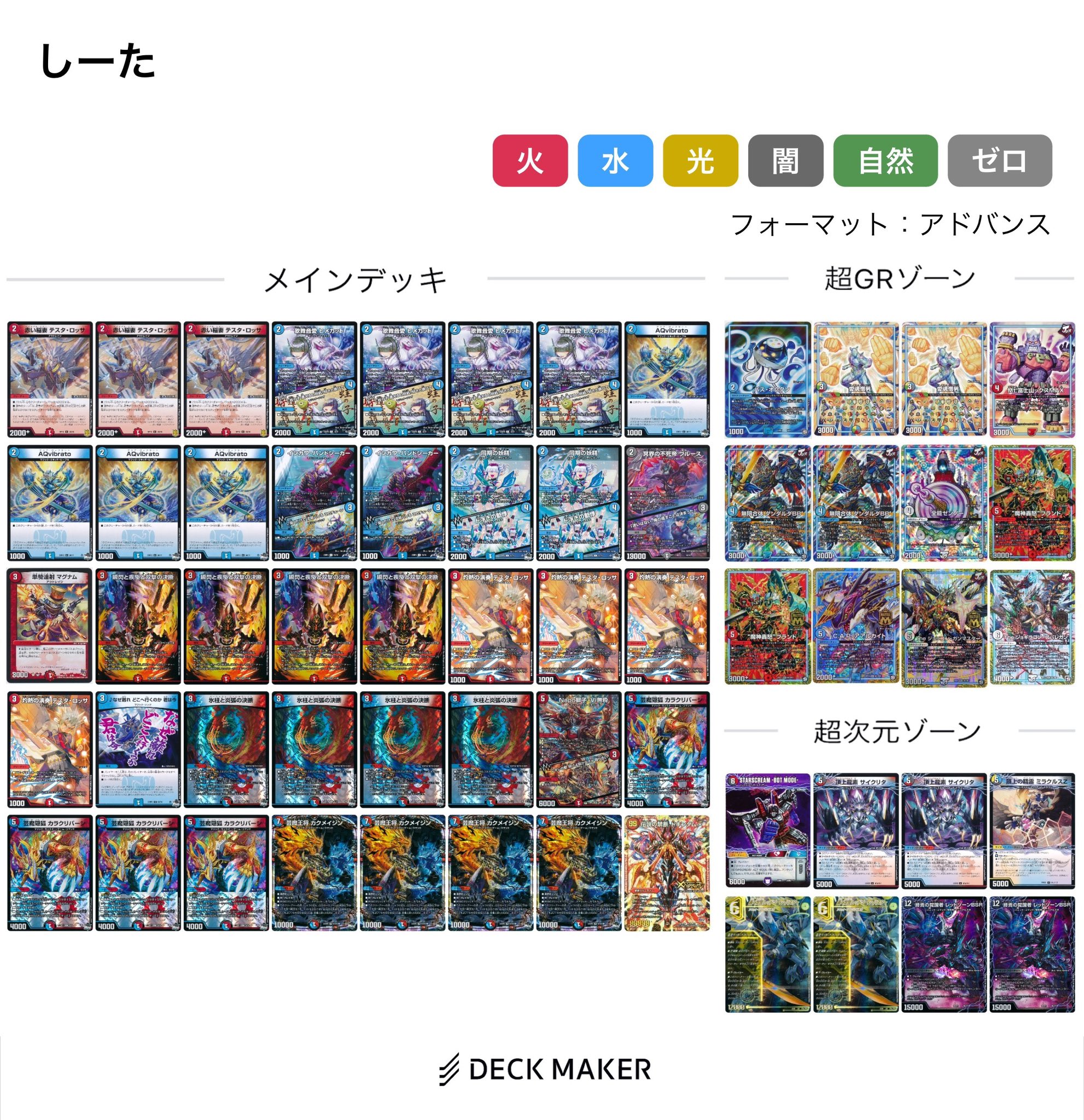 デュエマ アドバンスCS】「小倉CC(2024/4/13)」結果 サイフォゲート