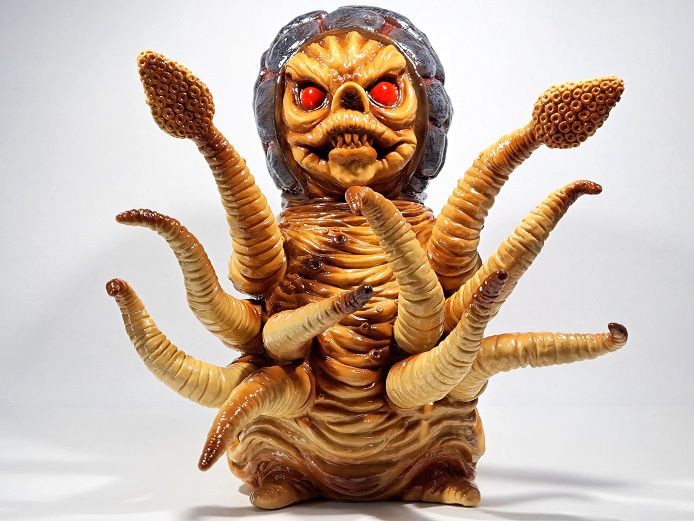 Planet-X（プラネットエックス）製 ゴーデス（第二形態）のソフビ人形