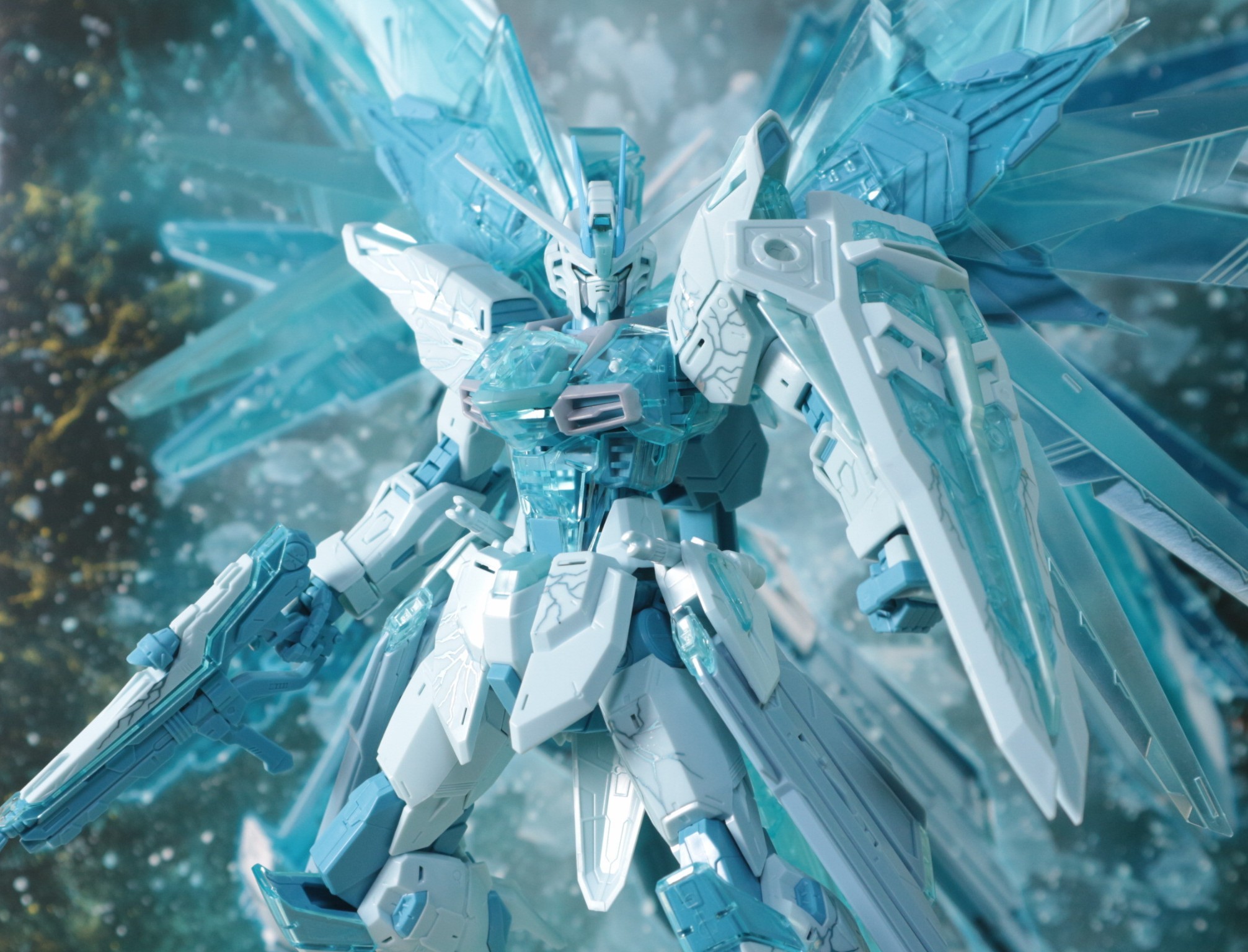 MG 1/100 フリーダムガンダムVer.2.0[CROSS CONTRAST COLORS/CLEAR
