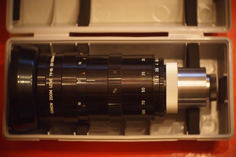CANON ZOOM LENS TV-16 25-100mm 1:1.8 | F1.1