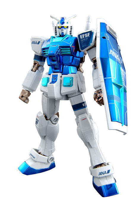 ANA限定カラーのガンプラ「HG 1/144 ガンダム G30th ANAオリジナル