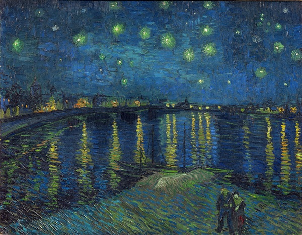 ゴッホ「星降る夜」（オルセー美術館展その4） | 足立区綾瀬美術館 annex