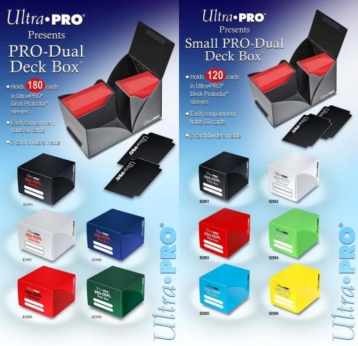 デッキケース】ウルトラプロから「プロ仕様デュアルデッキボックス」が