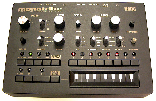 KORG monotribe & バーチャルモノトライブ「Webotribe」 - DJ DRAGONの