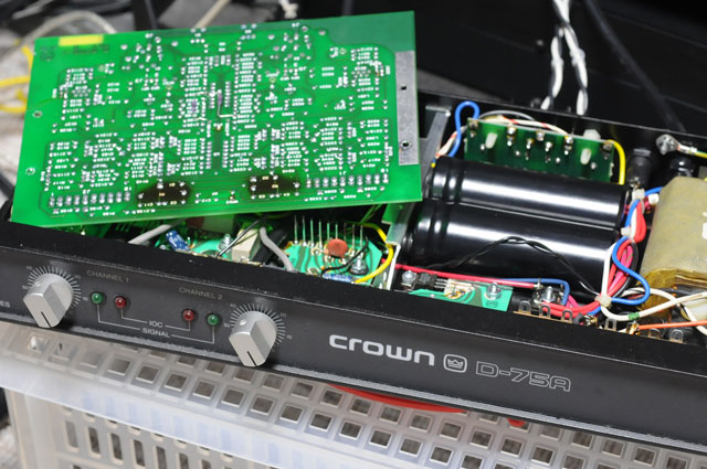 crown D-75A ポップノイズ対策 | ブログ