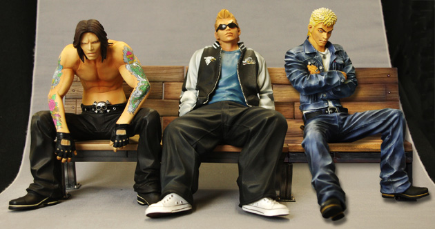 坊屋春道 九能龍信 美藤竜也 クローズフィギュア 坊屋春道 九能龍信 美