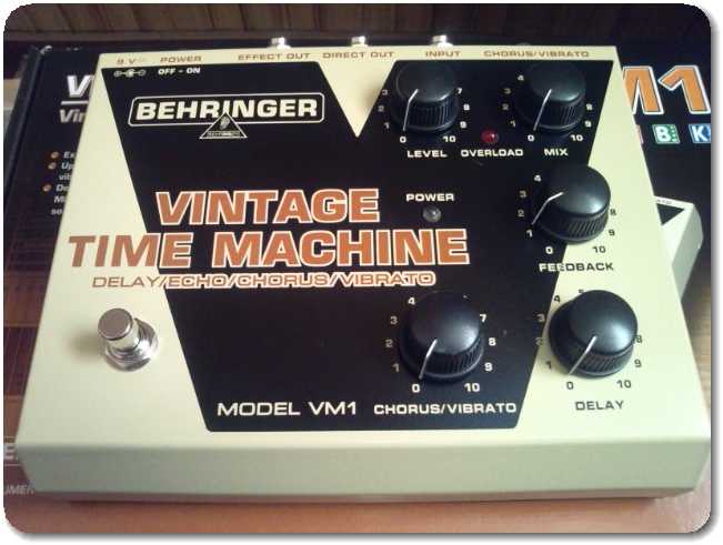BEHRINGER VM1激安アナログディレイを初めて使ってみた！ - akitの