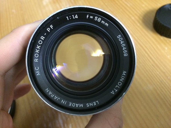 みぞれぶろぐ Mizole blog - オールドレンズ（ミノルタ ロッコール