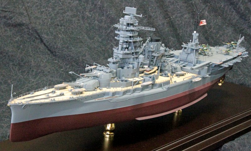 HIGH-GEARedの模型と趣味の日常 1/350航空戦艦『伊勢』製作記 その7