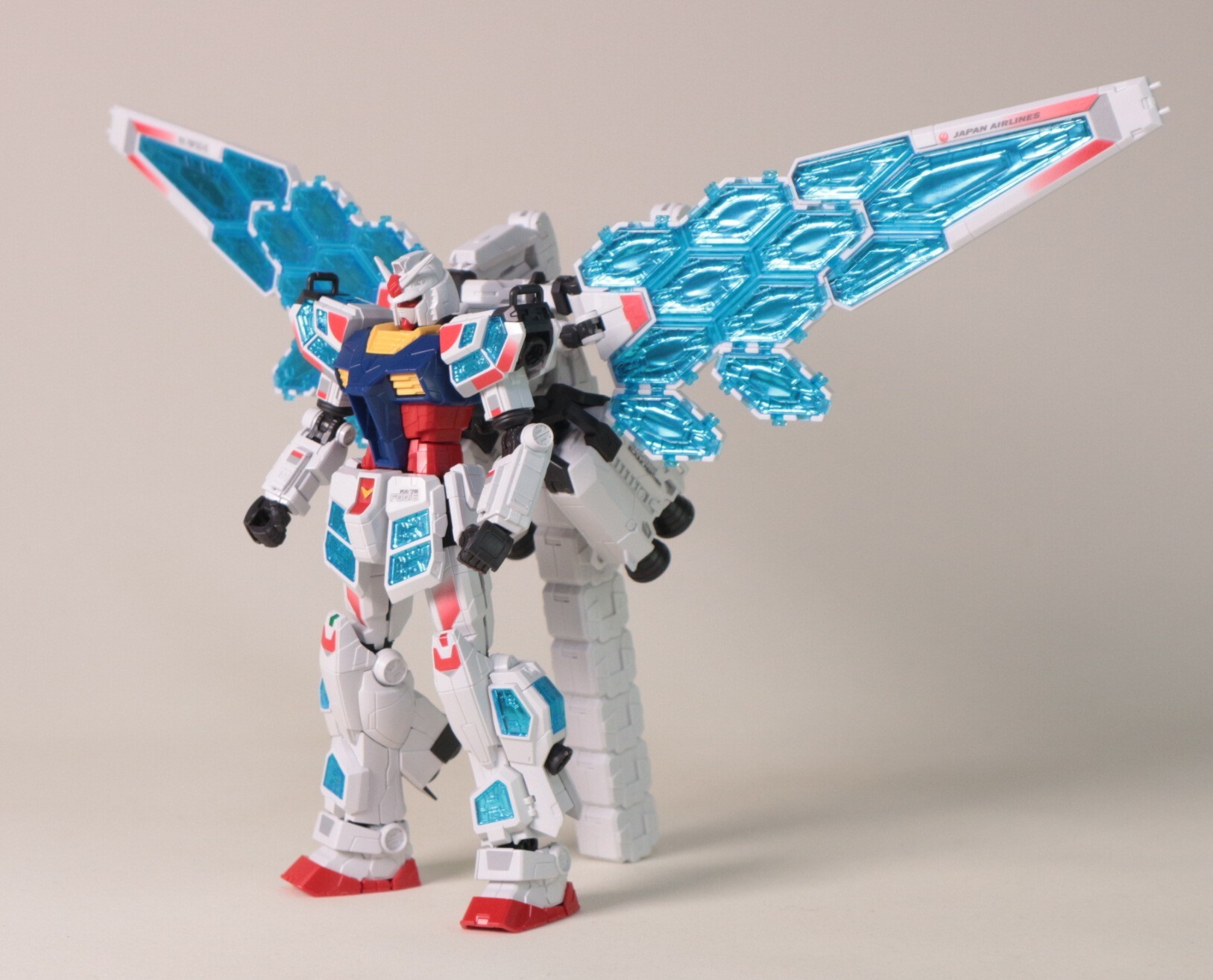EXPO2025 1/144 RX-78F00/E ガンダム (EX-001 グラスフェザー装備)[JAL