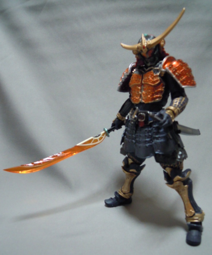 玩具レビュー S.I.C. 仮面ライダー鎧武 オレンジアームズ - 金の