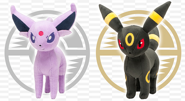 ポケモンセンター限定 エーフィ・ブラッキー ぬいぐるみが登場