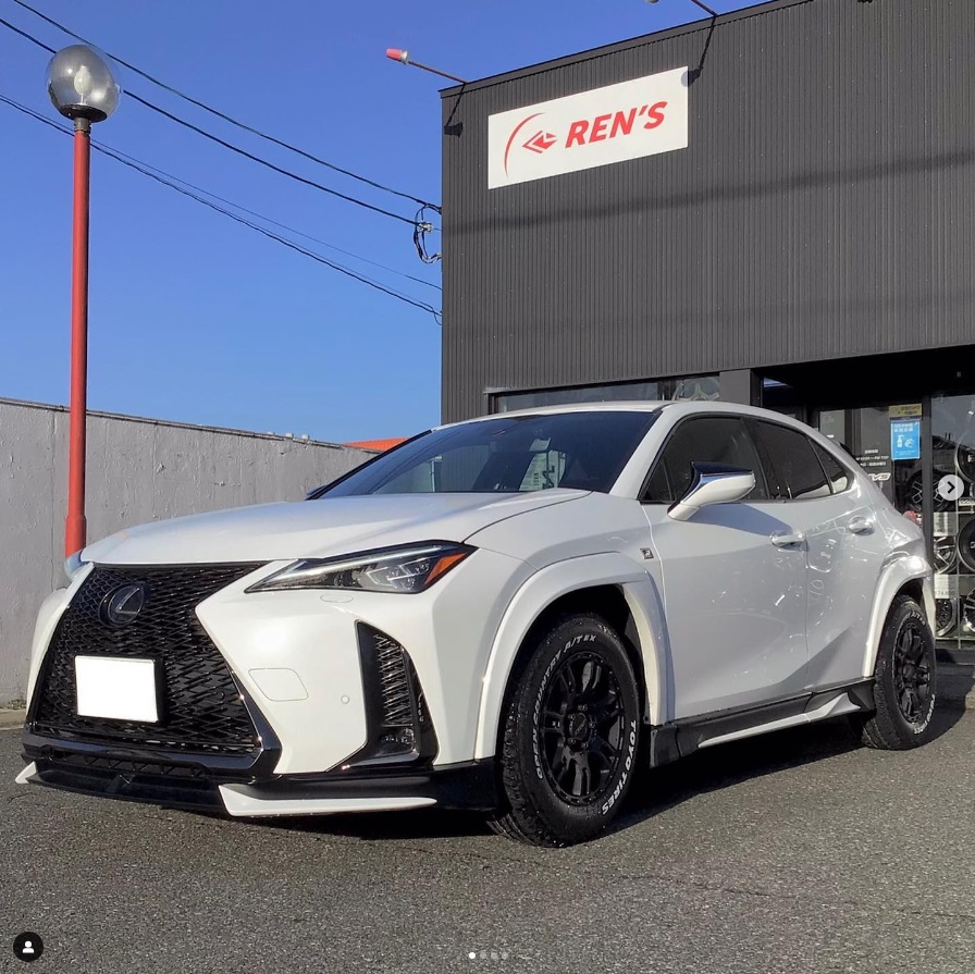 レクサスUX レイズ チームデイトナD207 | カーショップレンズは長浜市