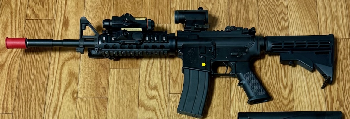 東京マルイ M4A1 MWS + HERA Arms CQR – 久光工房