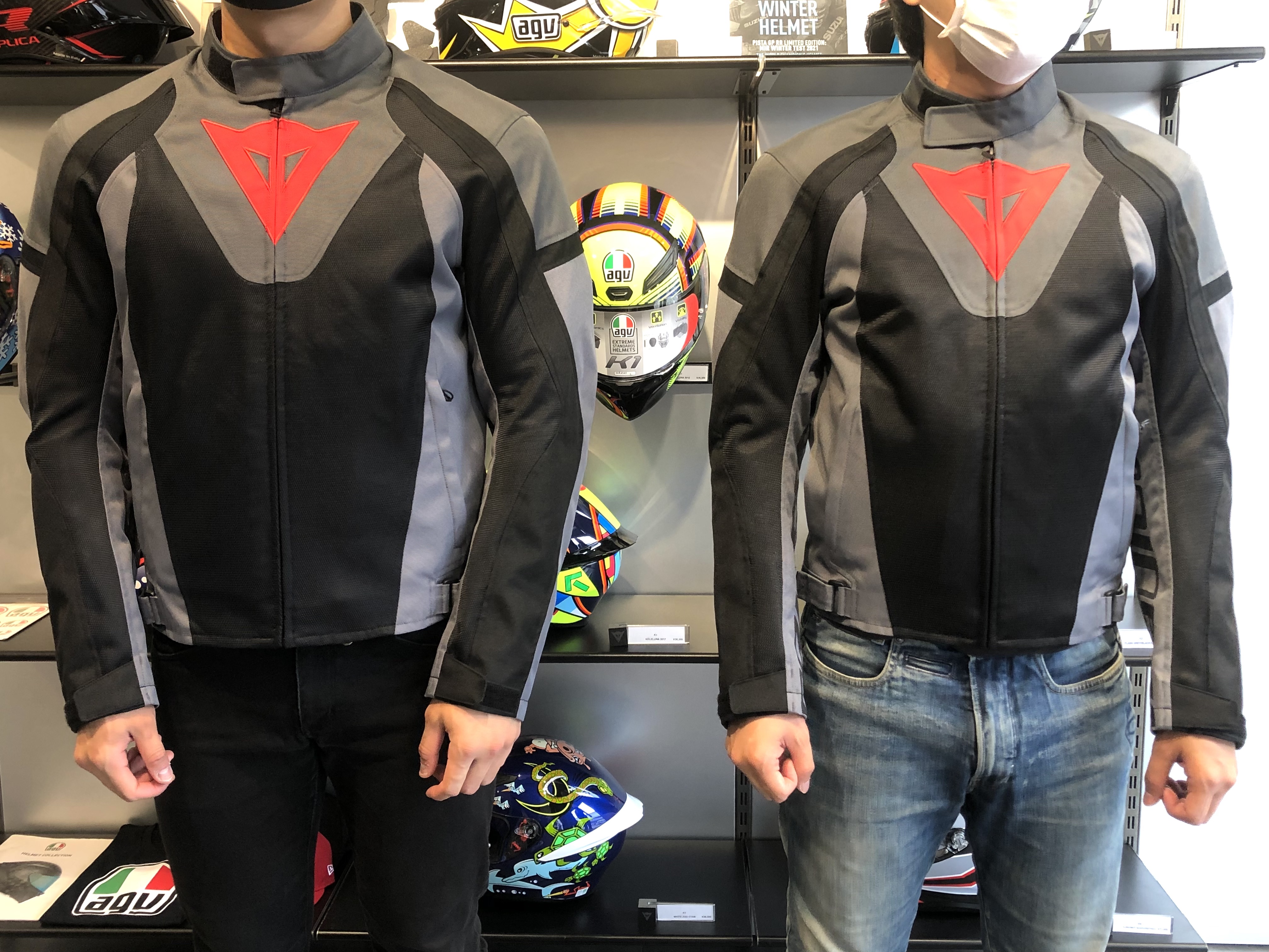 メッシュジャケットのサイズ感についてのご紹介