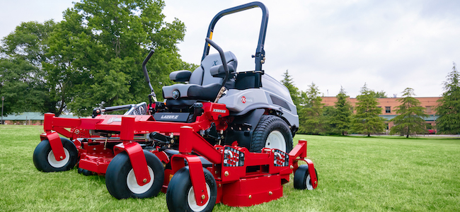 New for 2020: Exmark 96-Inch Flex-Wing Lazer Z X-Series Mowers