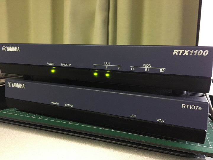 YAMAHA RTX1100の初期設定 | Flan999's Diary