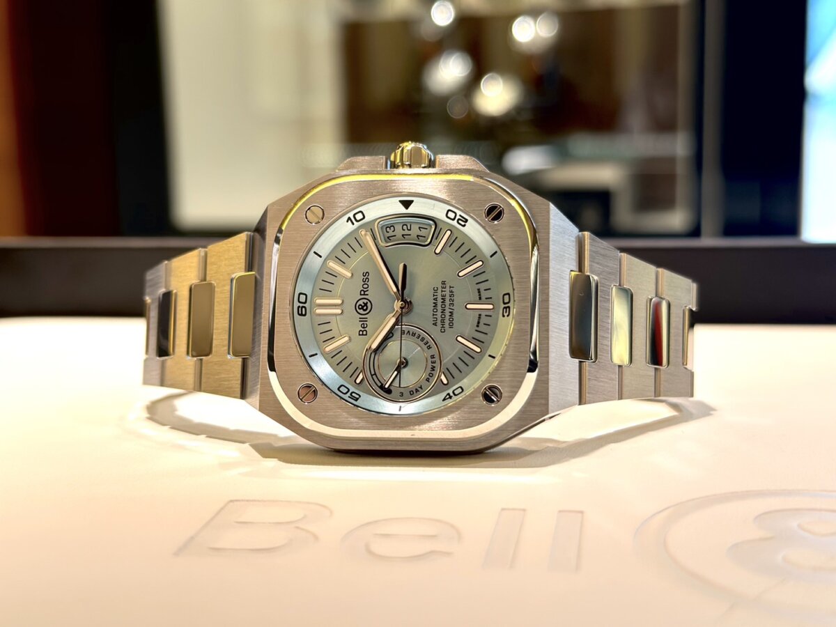 Bell＆Ross】人気モデルBR-X5 ICE BLUE STEELが再入荷しました
