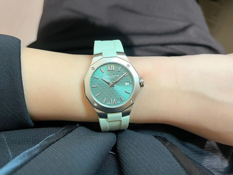 ボーム＆メルシエ】ライトグリーンが美しいリビエラM0A10611のご紹介