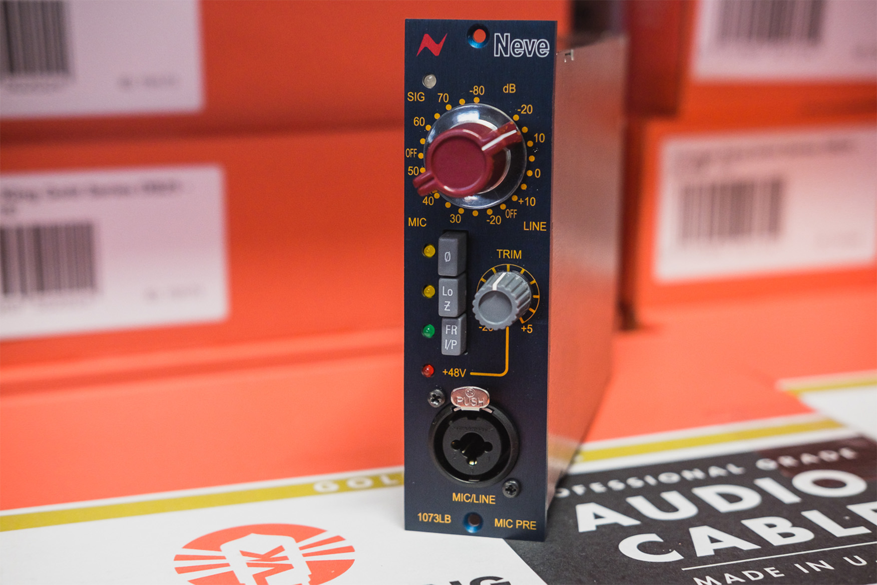 BAE 1073MPF Single-Channel Microphone Preamp with PSU - Vintage King