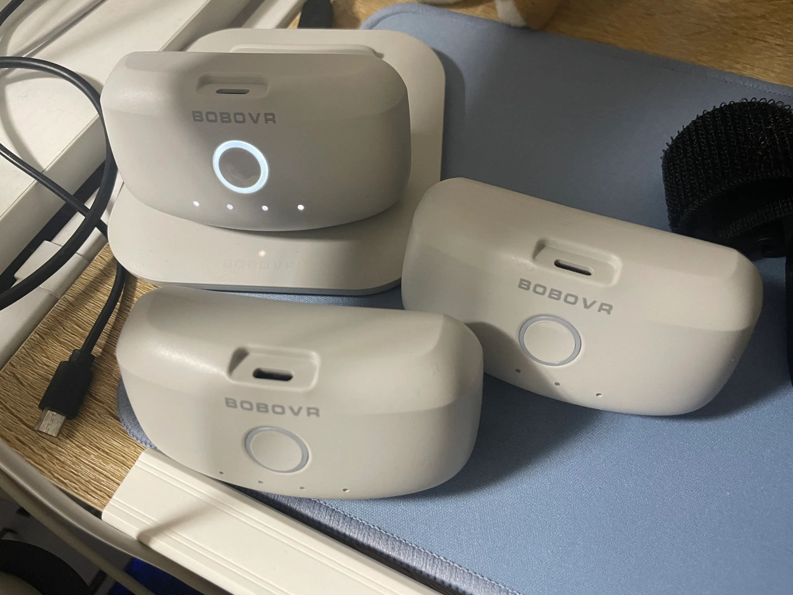 PICO 4 Ultra向けバッテリー付きヘッドストラップ「BOBOVR P4S