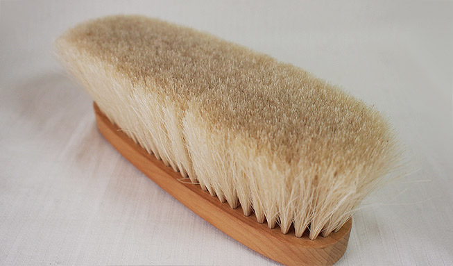 ブラシの平野 ｜カシミヤ用 手植え水雷型（すいらいがた） | かしみ屋