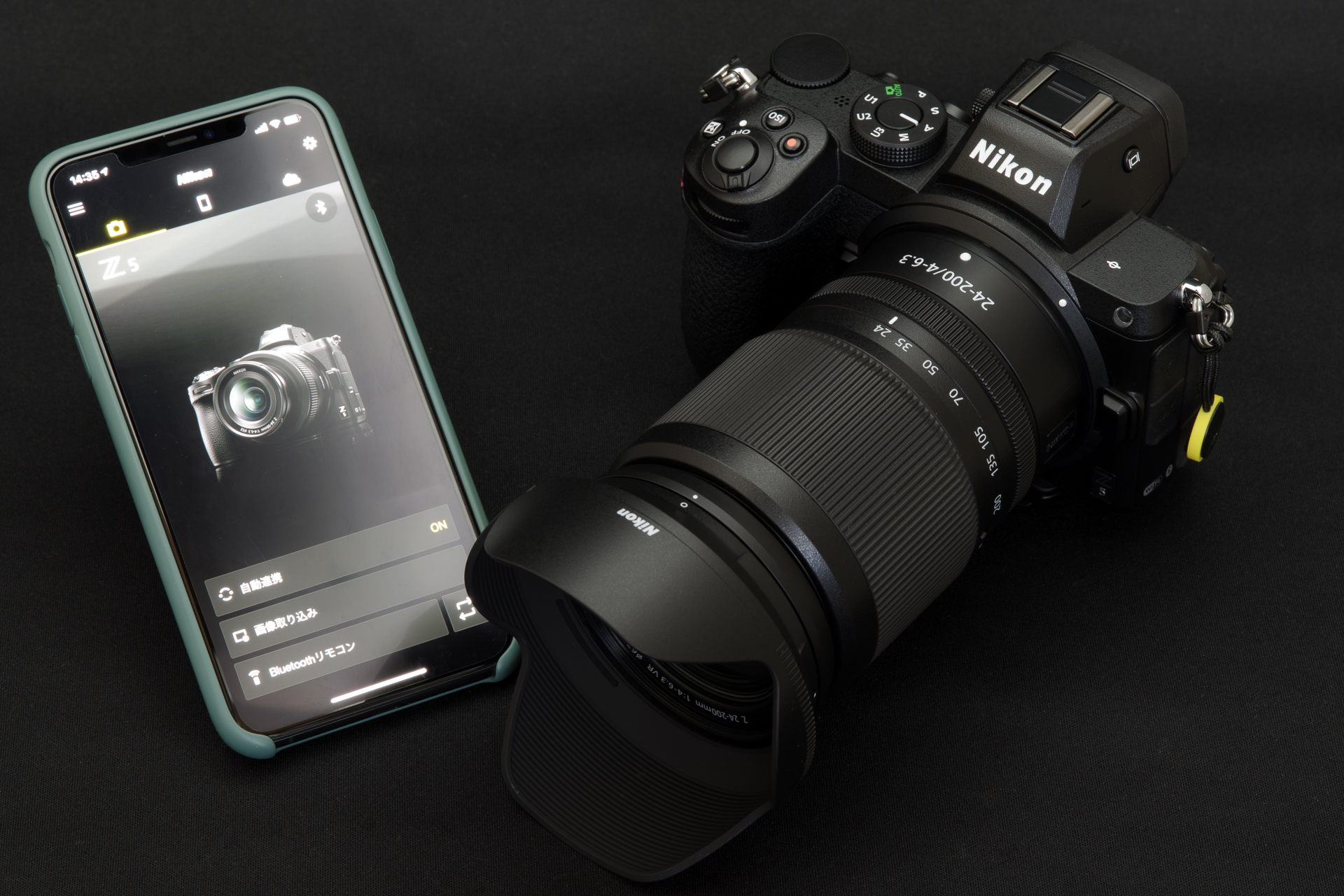 Nikon Z 5とSnapBridgeによるスマートフォン連携を試してみる – 酔人日