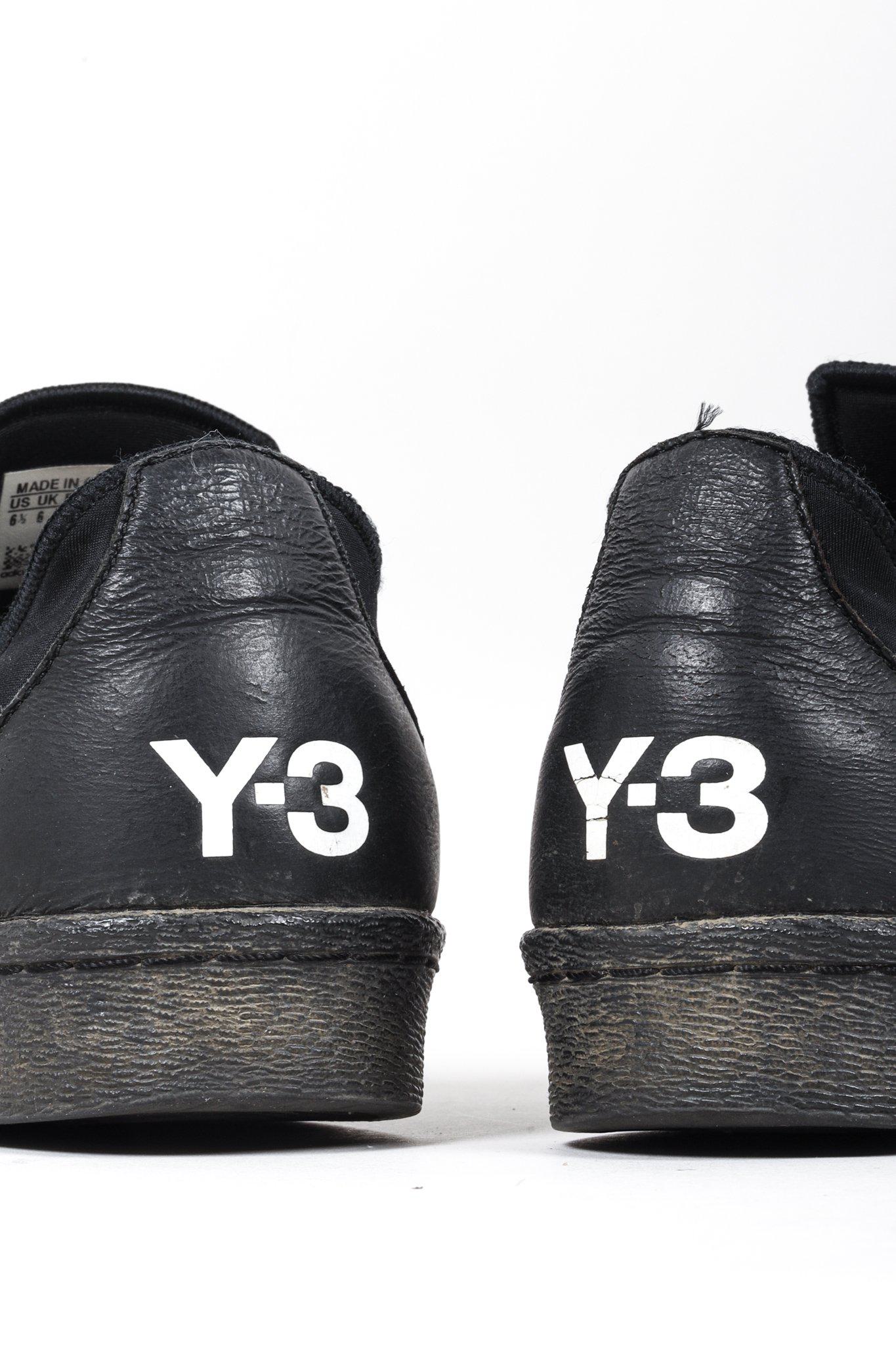 Adidas x Yohji Yamamoto Y-3 Super Zip Black Sneakers – Blogger Armoire
