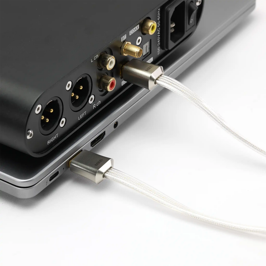 ddHiFi TC19 OTG Flagship Pure Silver Interconnect Cable | Bloom Audio