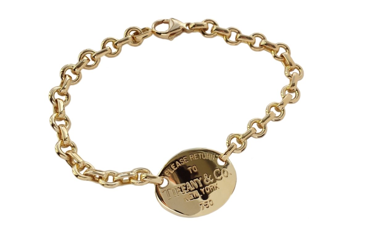 Tiffany & Co. Return to Tiffany™ Oval Tag Bracelet | Premium