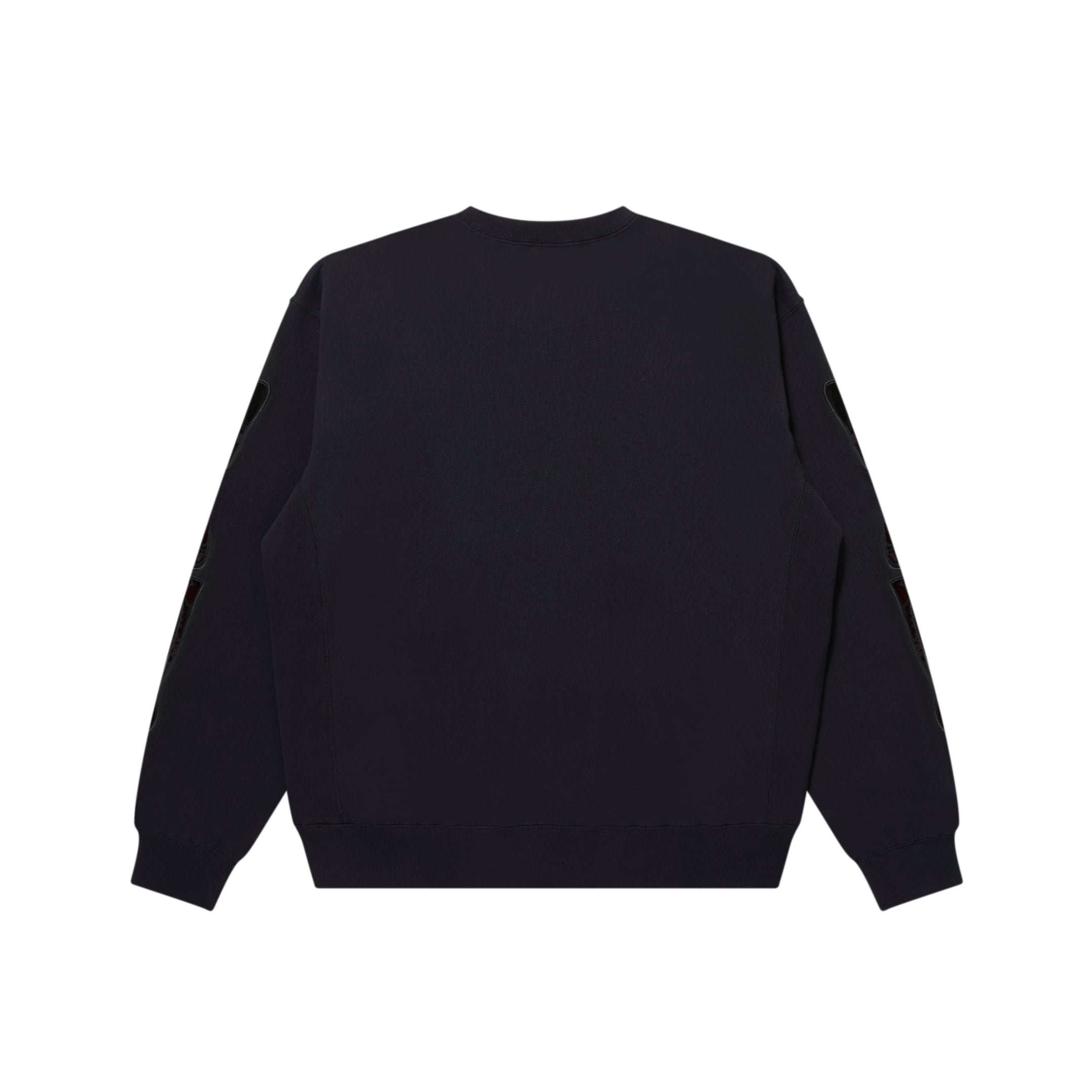 SKELETON PATCHED CREW SWEAT BLACK – BlackEyePatch