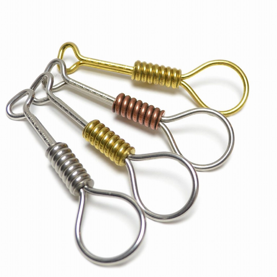 BLACK SIGN Main Lodge / Hang Noose Key Chain / Stainless×Brass