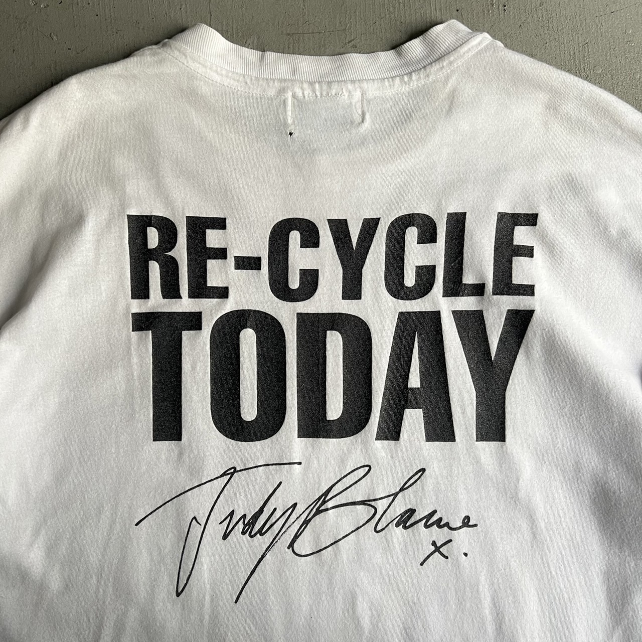 90s Gimme Five × Judy Blame Print Tee - blue room