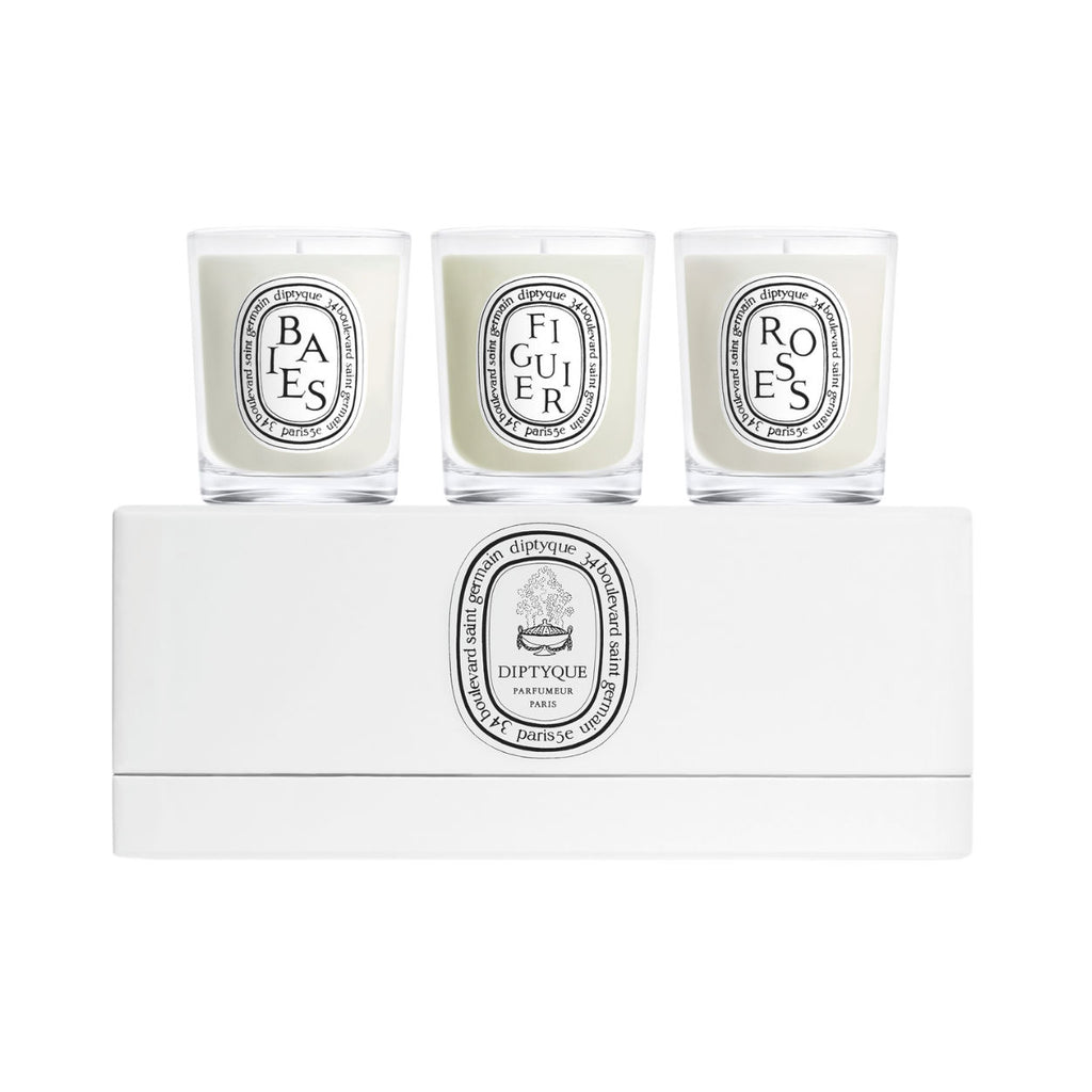 Diptyque Precomposed Set (Baies, Figuier, and Roses) – Diptyque