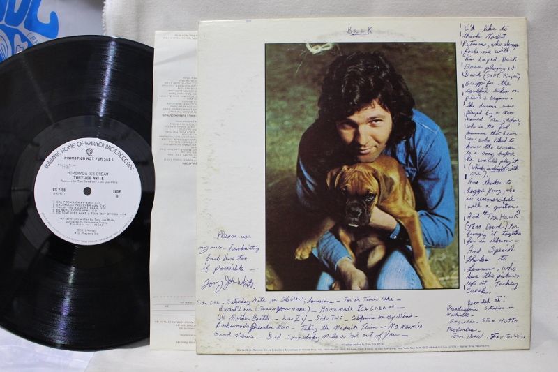 TONY JOE WHITE / HOMEMADE ICE CREAM - BLUESOUL RECORDS