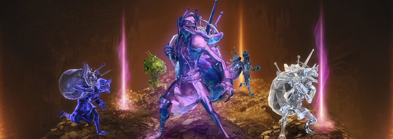 金色に輝くゴブリンの群れ — ディアブロ IV — Blizzardニュース