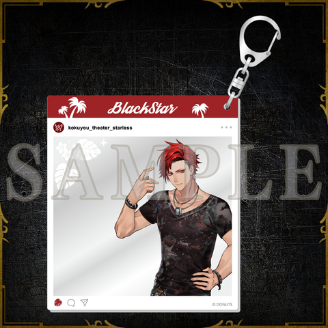 SNS風アクリルキーホルダー 夏私服ver. – ブラックスター -Theater