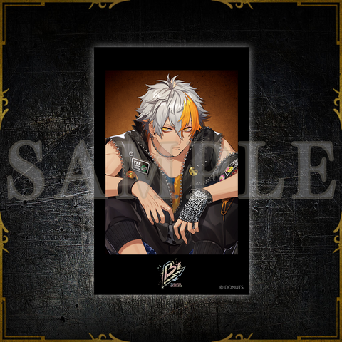 BLACK TOUR 2022 チェキ風カード – ブラックスター -Theater Starless