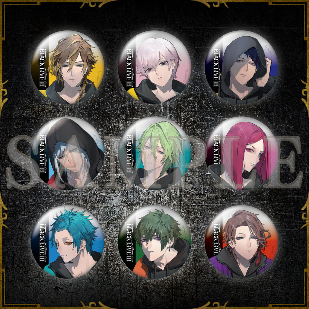 BLACK LIVE Ⅲ 57mm缶バッジ – ブラックスター -Theater Starless