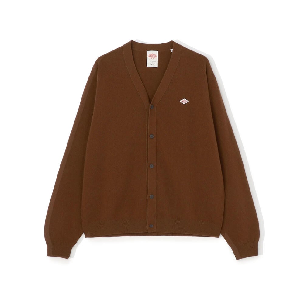 MEN'S LAMBSWOOL V-NECK KNIT CARDIGAN｜KNIT｜DANTON(ダントン