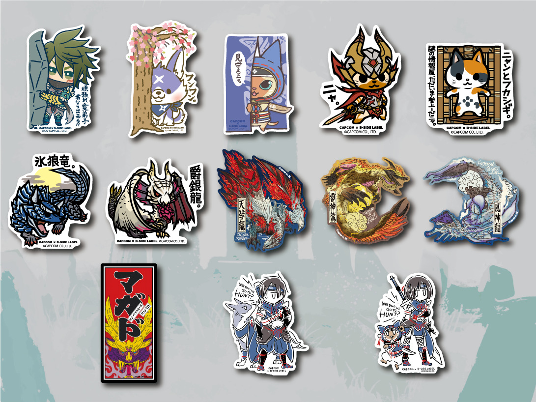 CAPCOM×B-SIDE LABEL コラボ第15弾！！！！！ – B-SIDE LABEL