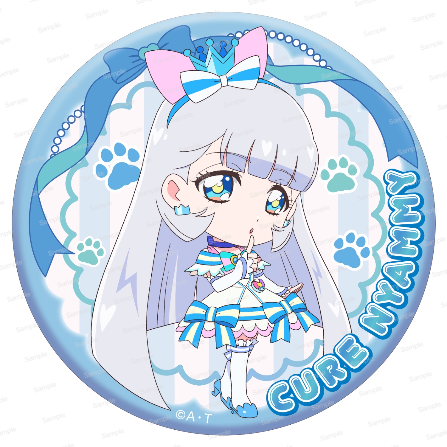 わんだふるぷりきゅあ！プリポップ♪ドでか缶バッジ Vol.2 キュアニャミー