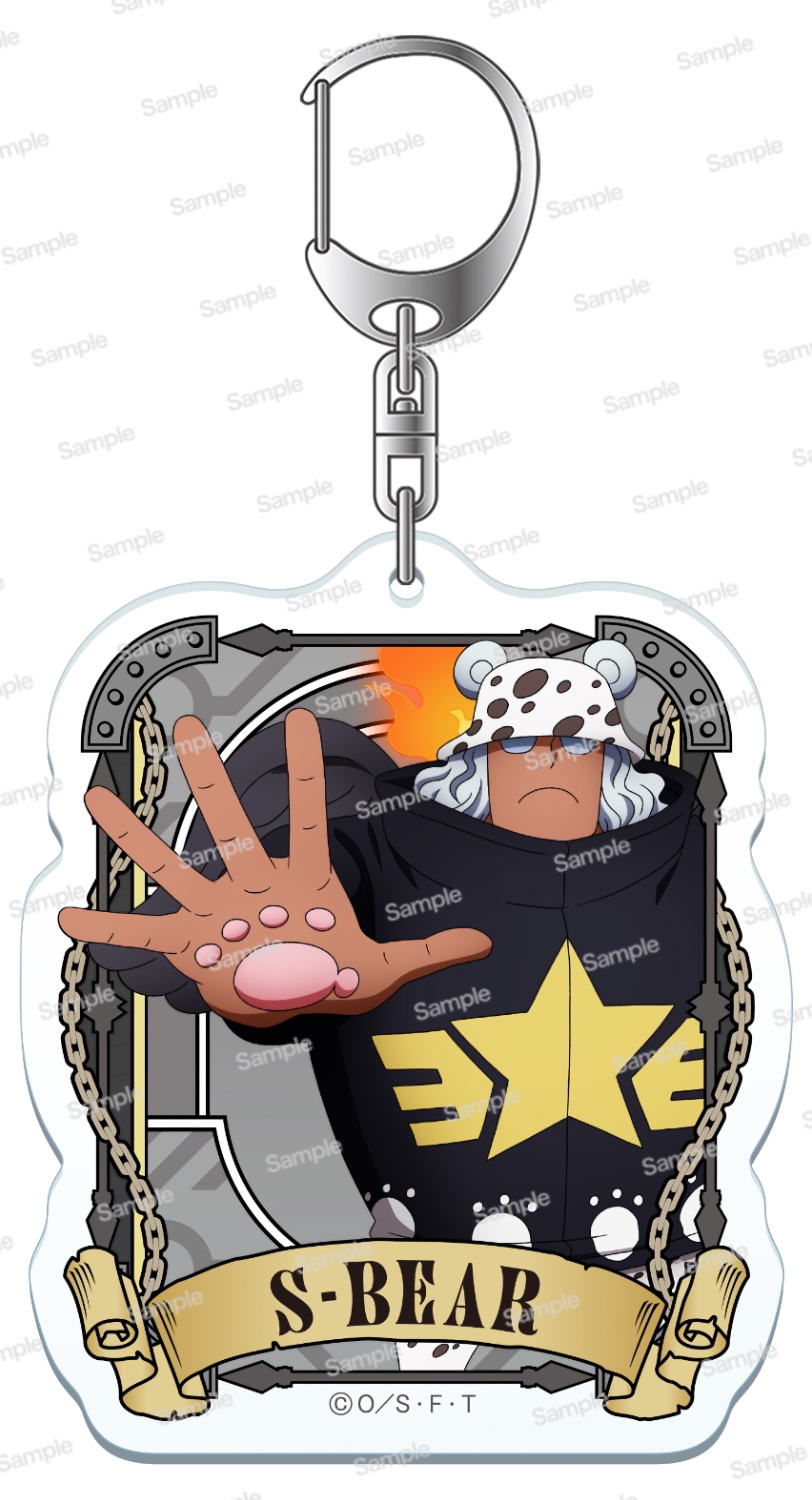 ワンピース アルティメットクルー第 9 弾 アクリルキーホルダー S ベア
