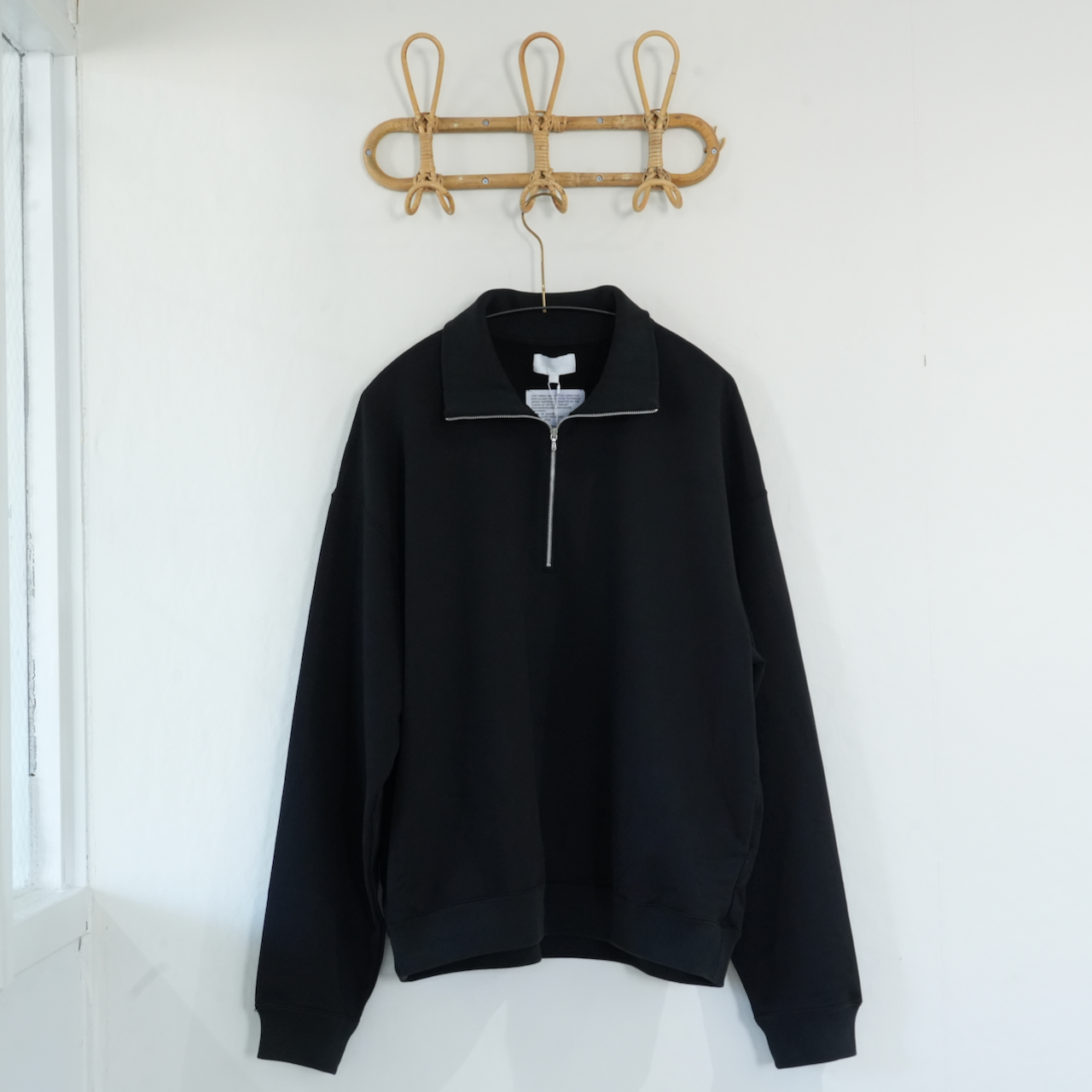 KANEMASA PHIL. 「P36G Super Fine Gauge Half Zip Pullover