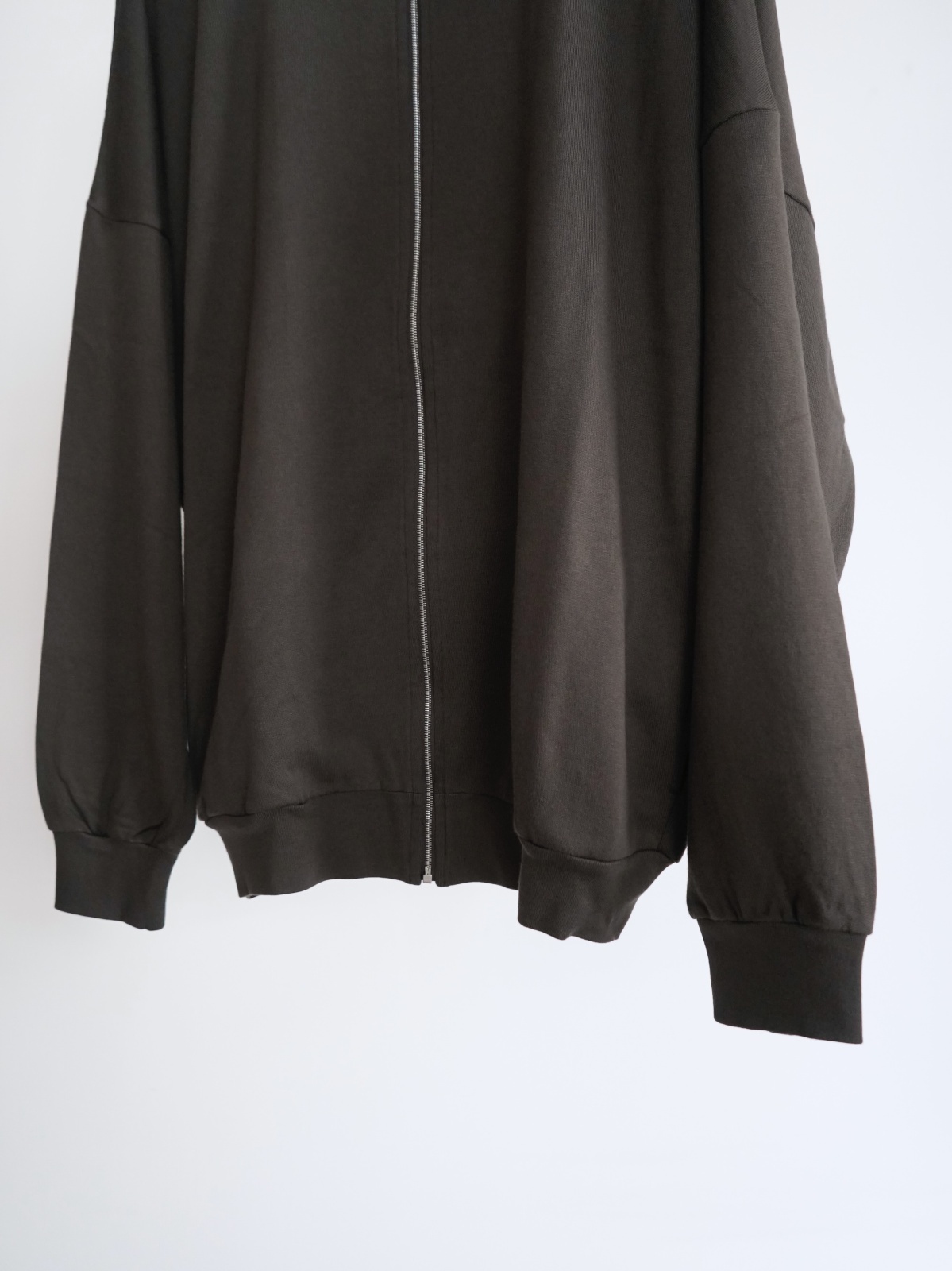 AURALEE」 SUPER HIGH GAUGE SWEAT ZIP BLOUSON